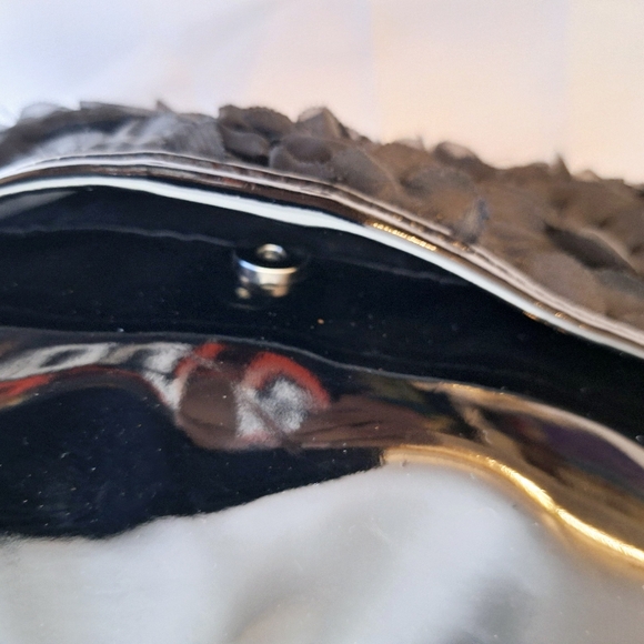 Voodoo Vixen "Black Roses and Voodoo" Oversized satchel gothic core purse. - Picture 4 of 16